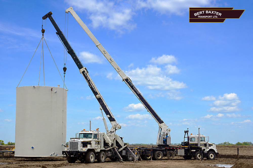 Bert Baxter Transport Ltd. provides specialized oilfield, industrial, and long-distance transportation services throughout Western Canada and the continental United States.